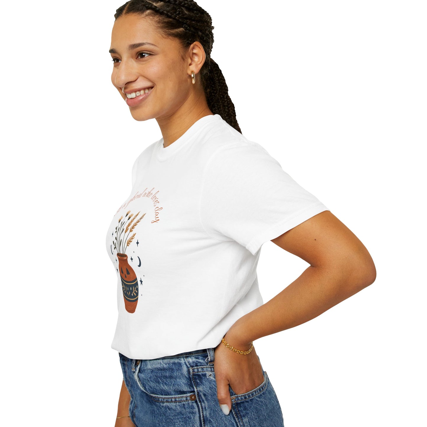 Pottery Halloween T-Shirt, Casual Gift, Free Spirit Style