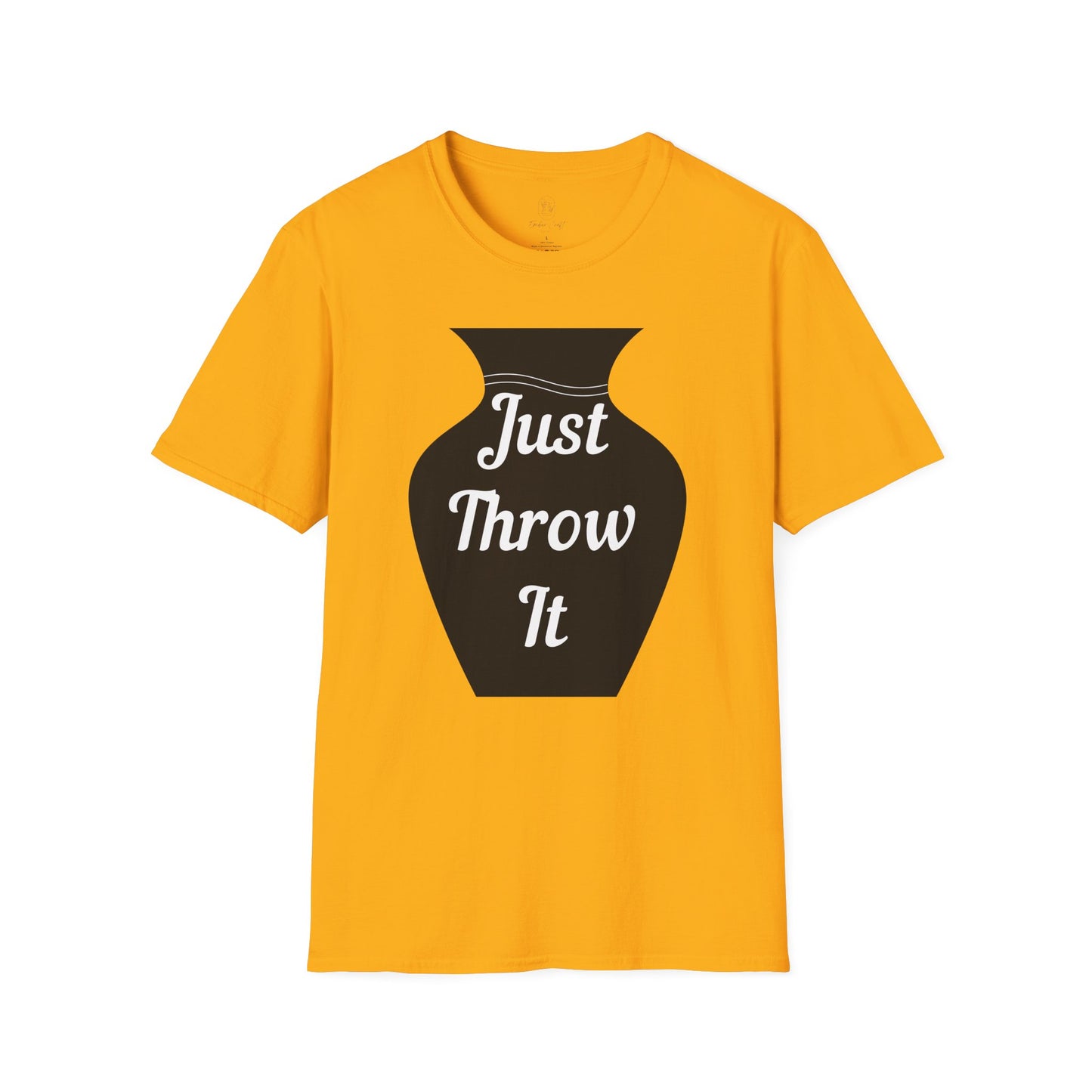 Just Throw It Unisex Softstyle T-Shirt