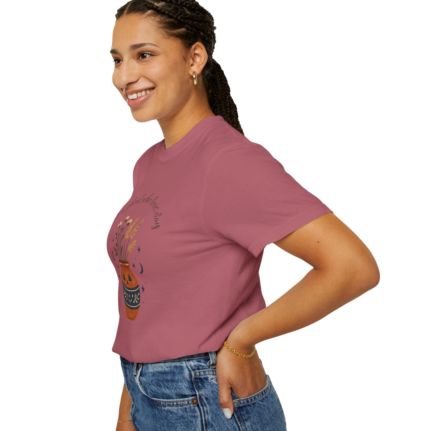 Pottery Halloween T-Shirt, Casual Gift, Free Spirit Style