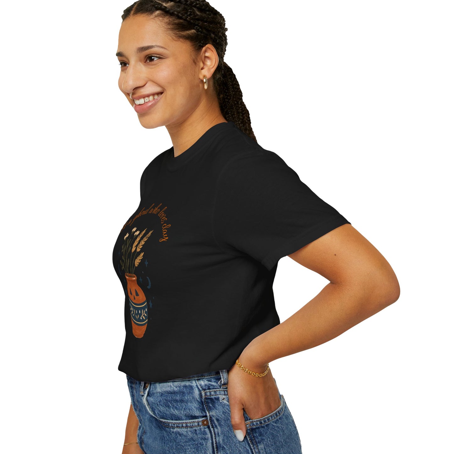 Pottery Halloween T-Shirt, Casual Gift, Free Spirit Style