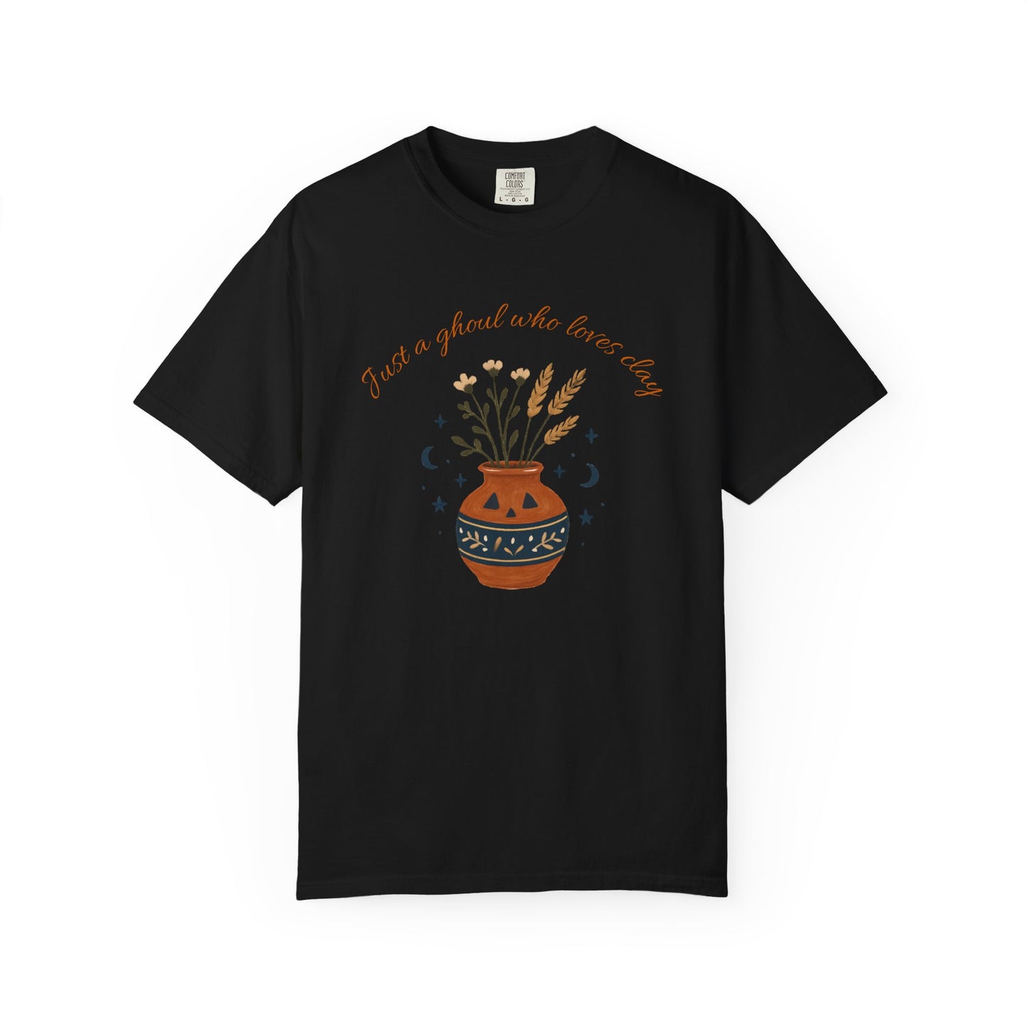 Pottery Halloween T-Shirt, Casual Gift, Free Spirit Style