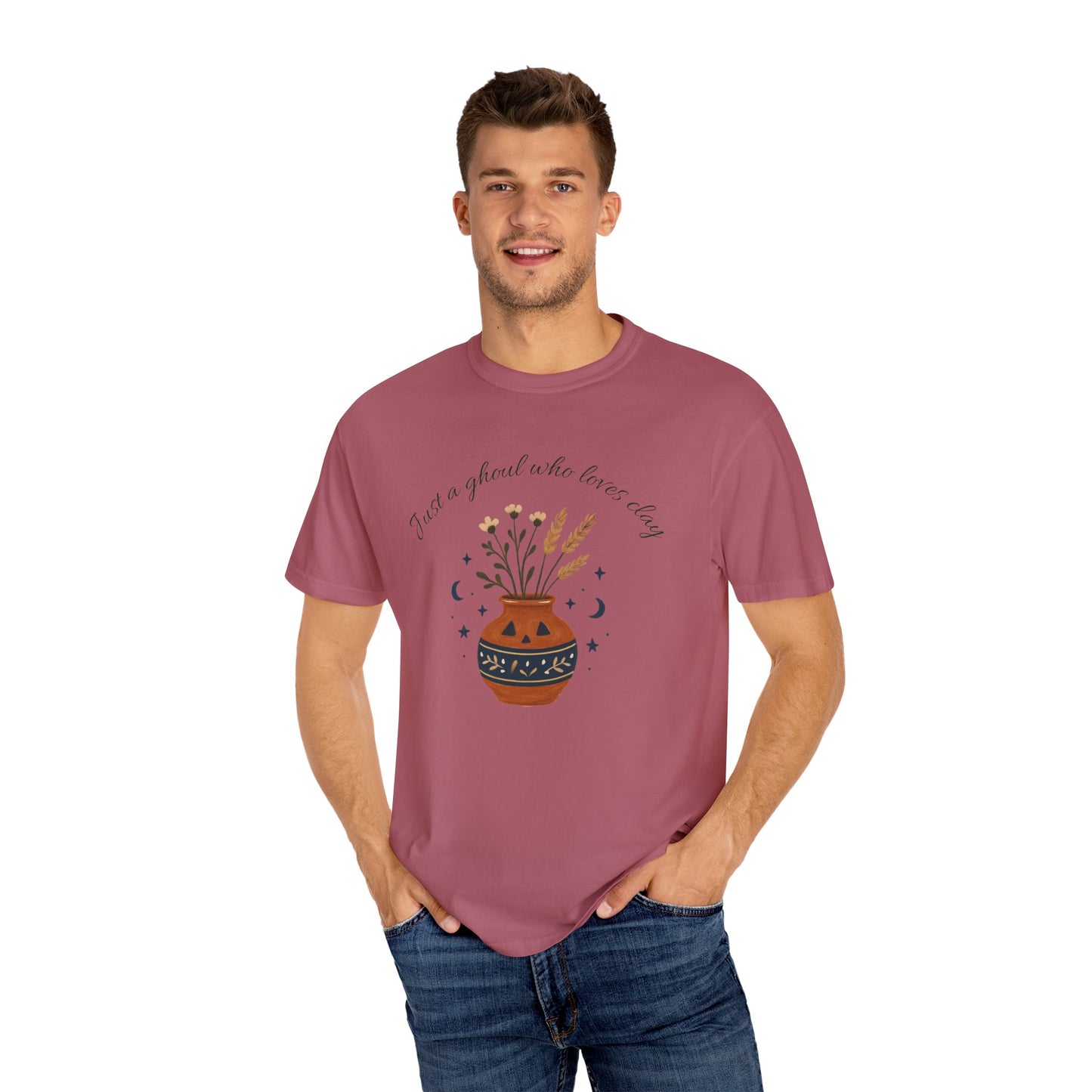 Pottery Halloween T-Shirt, Casual Gift, Free Spirit Style
