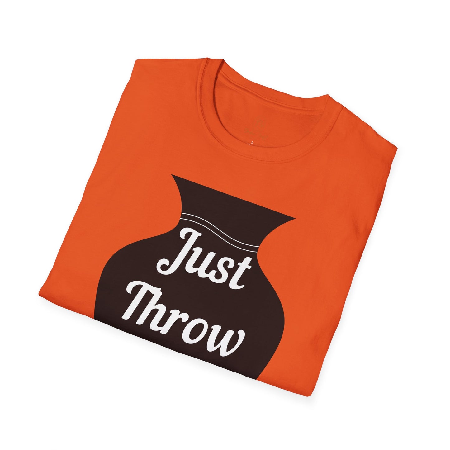 Just Throw It Unisex Softstyle T-Shirt