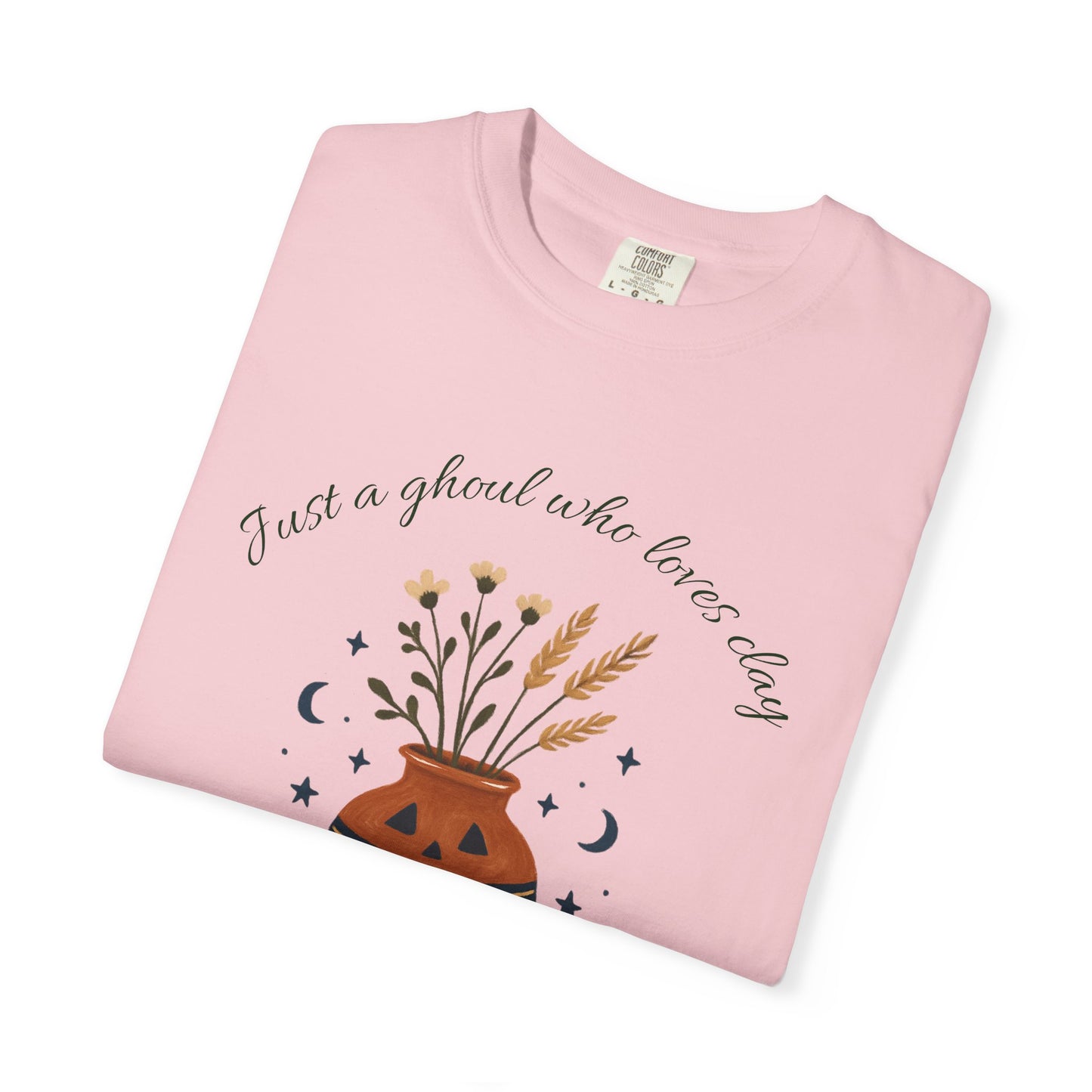 Pottery Halloween T-Shirt, Casual Gift, Free Spirit Style