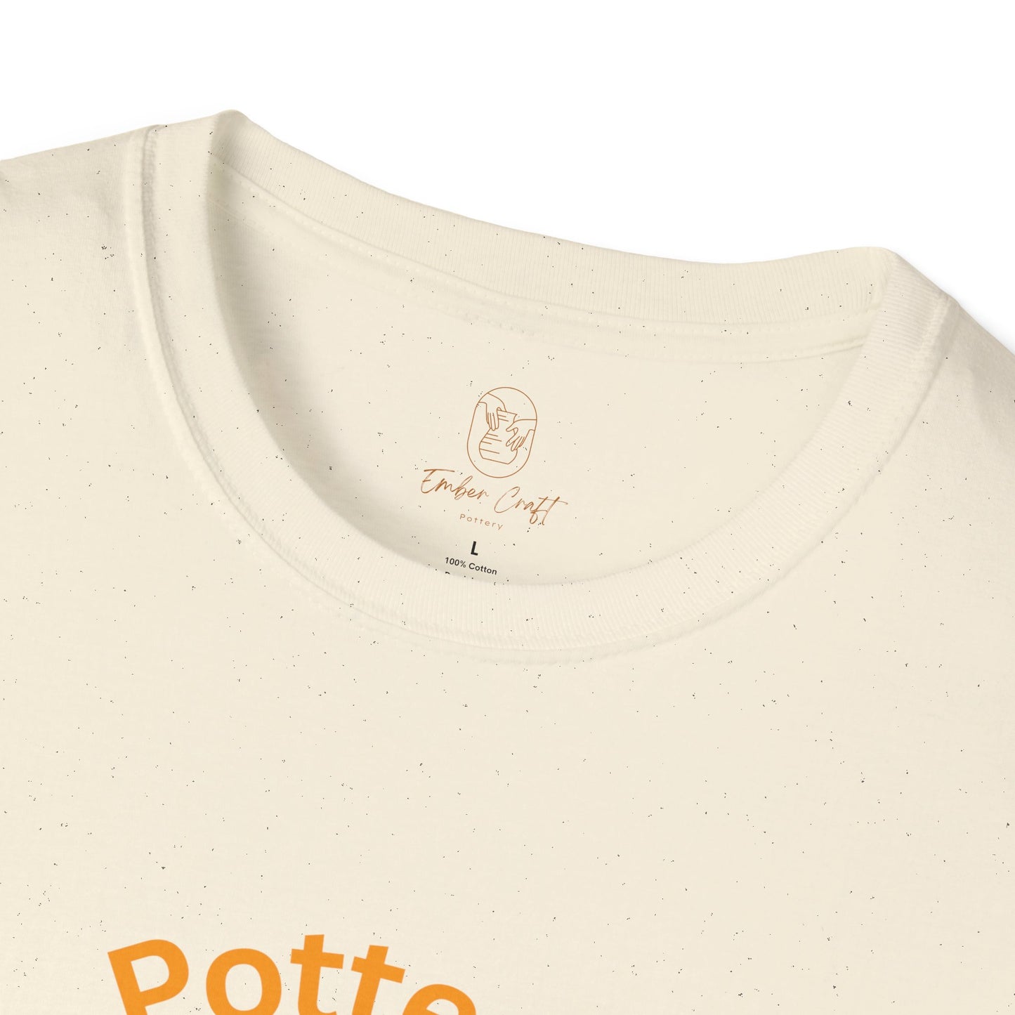 Pottery is my happy place - Unisex Softstyle T-Shirt