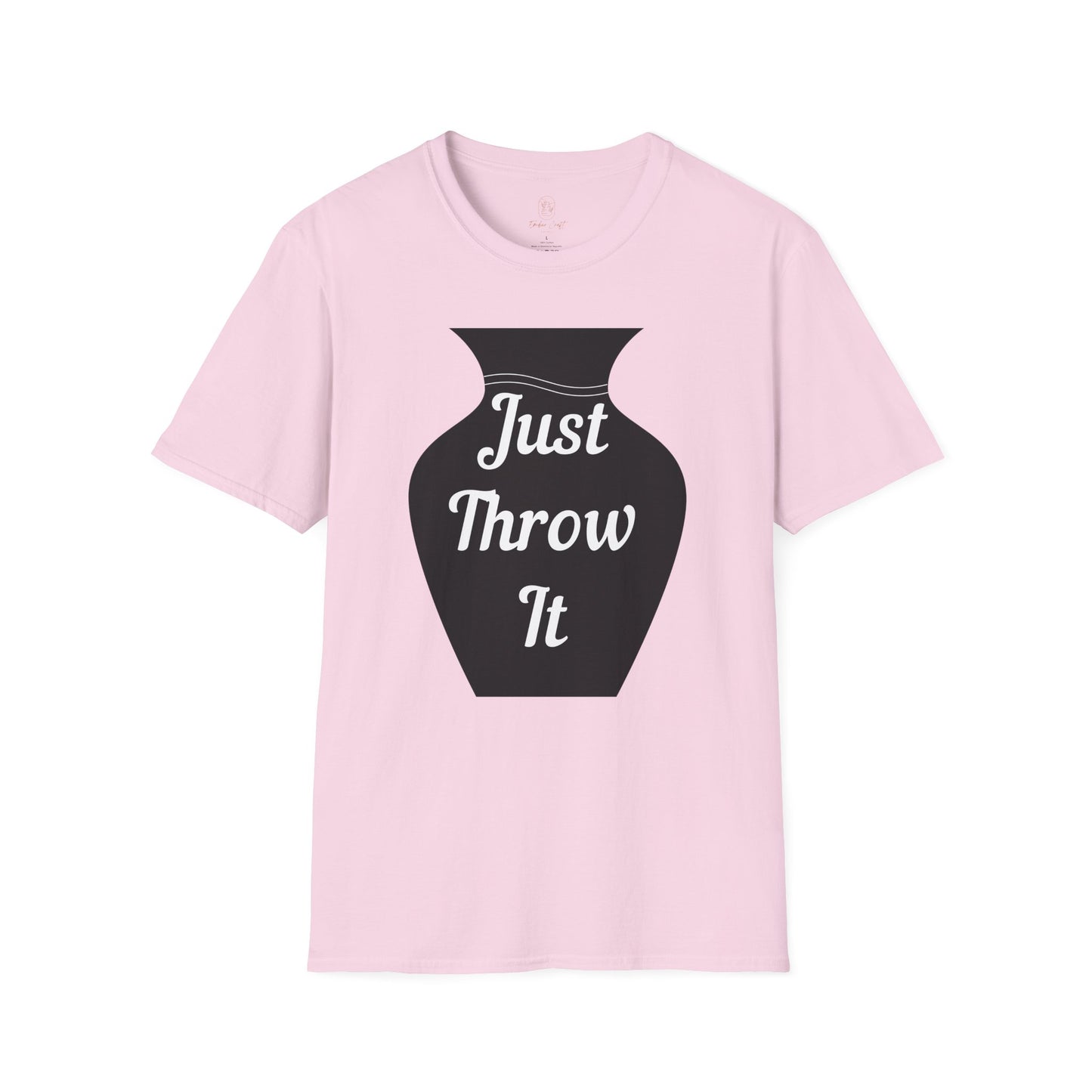 Just Throw It Unisex Softstyle T-Shirt
