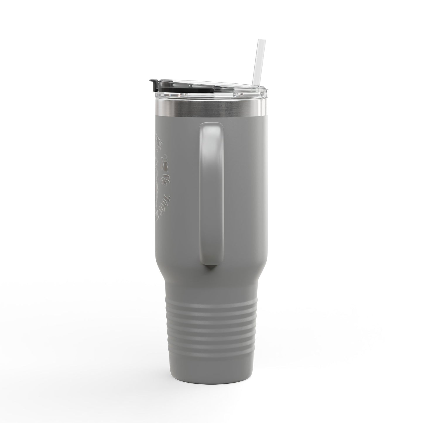 Wildflower Soul Insulated Travel Mug, 40oz - Perfect for Road Trips, Camping, Coffee Lovers, Gifts, Summer Adventures
