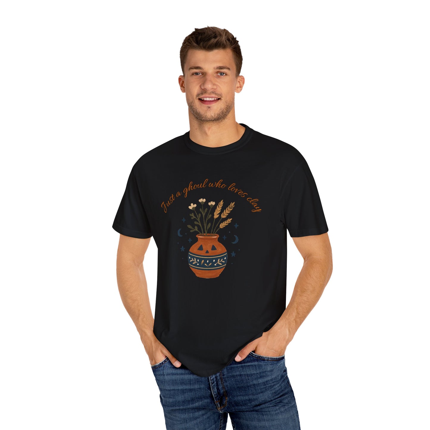 Pottery Halloween T-Shirt, Casual Gift, Free Spirit Style