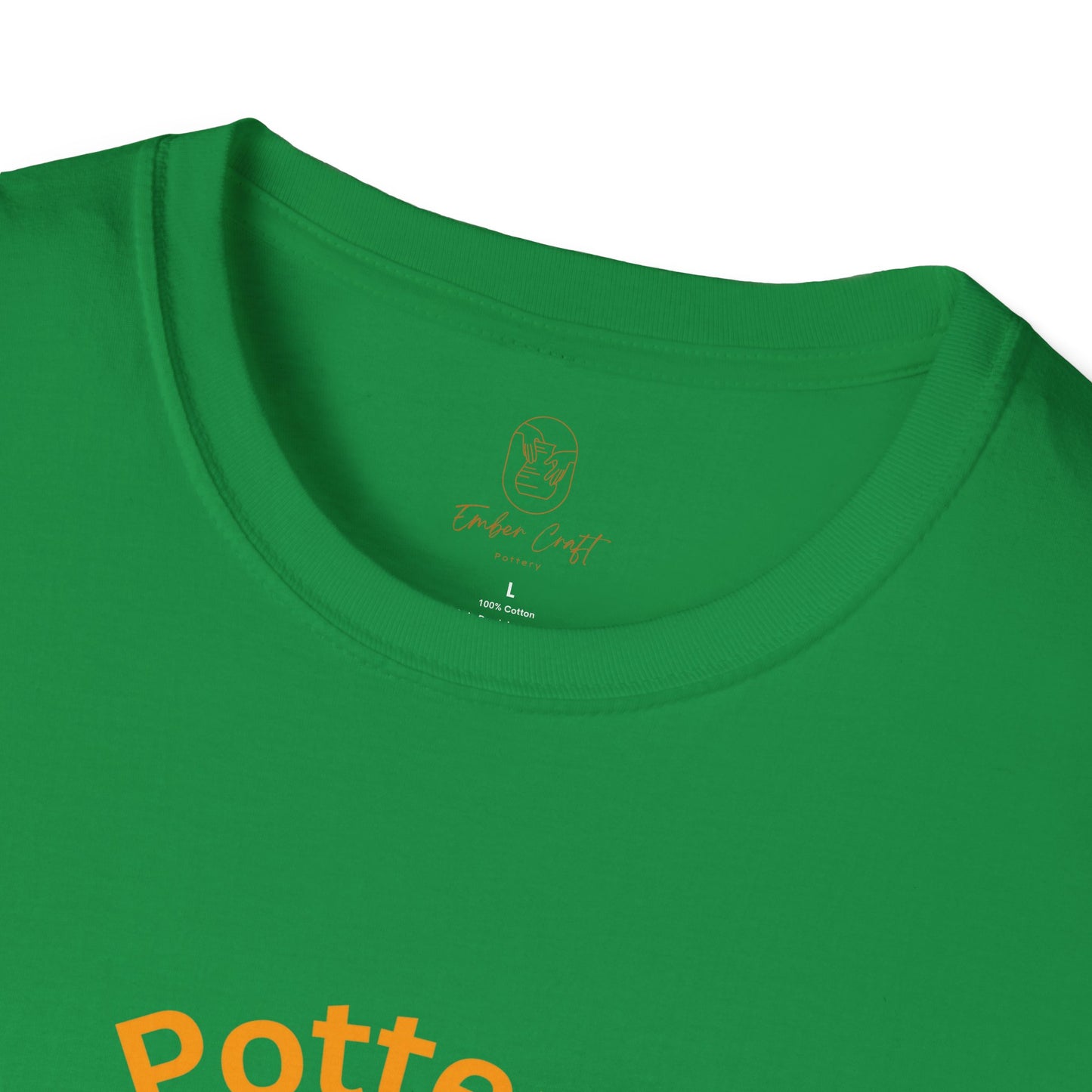 Pottery is my happy place - Unisex Softstyle T-Shirt