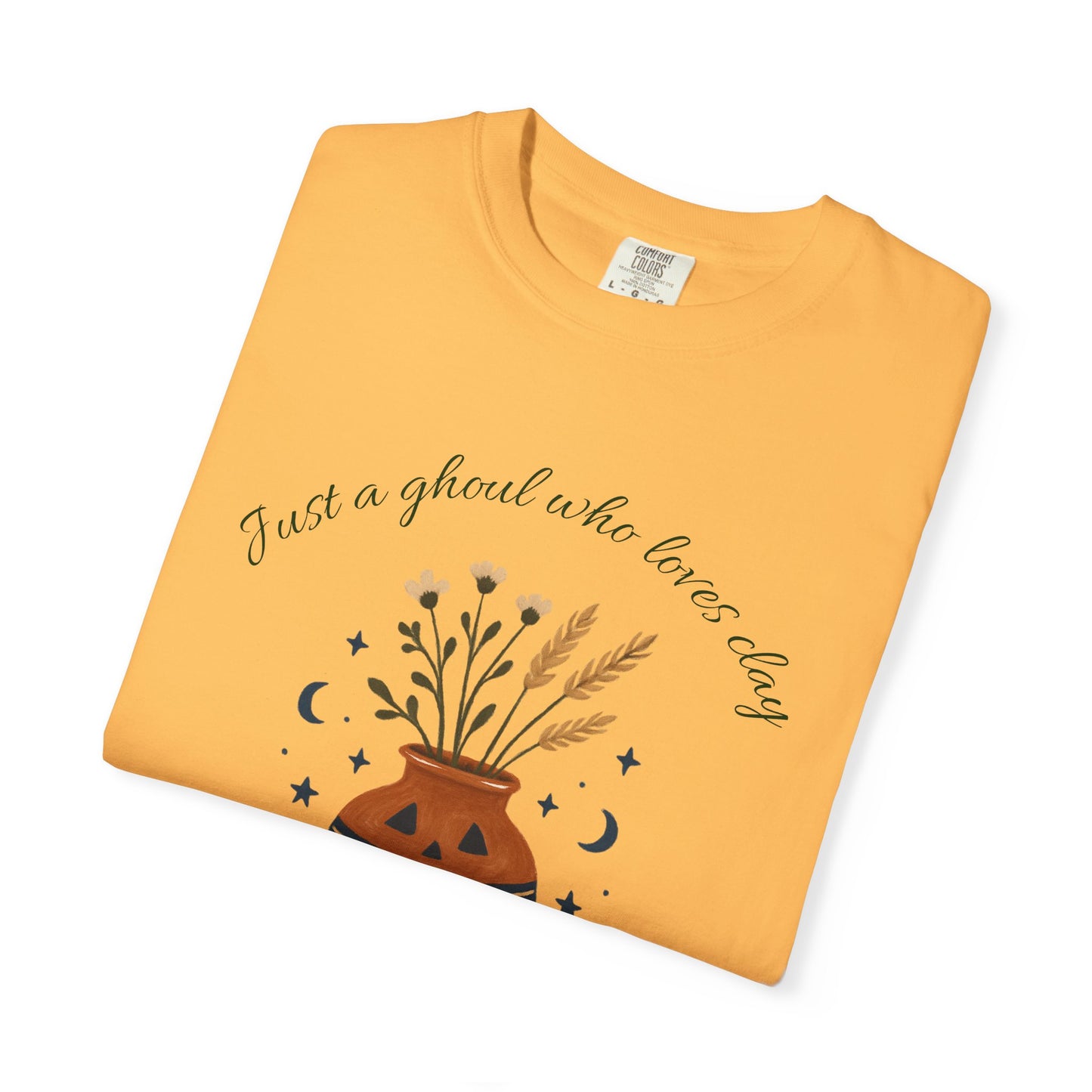 Pottery Halloween T-Shirt, Casual Gift, Free Spirit Style