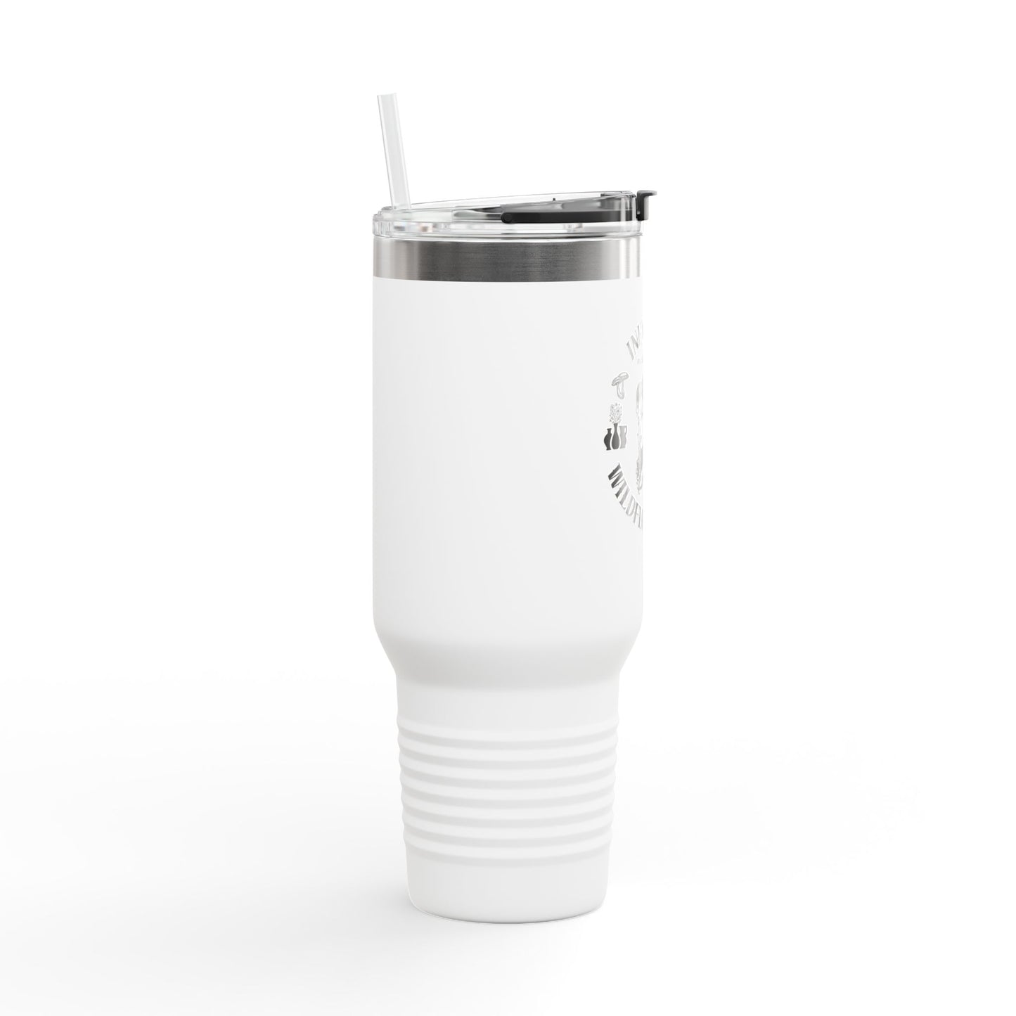 Wildflower Soul Insulated Travel Mug, 40oz - Perfect for Road Trips, Camping, Coffee Lovers, Gifts, Summer Adventures