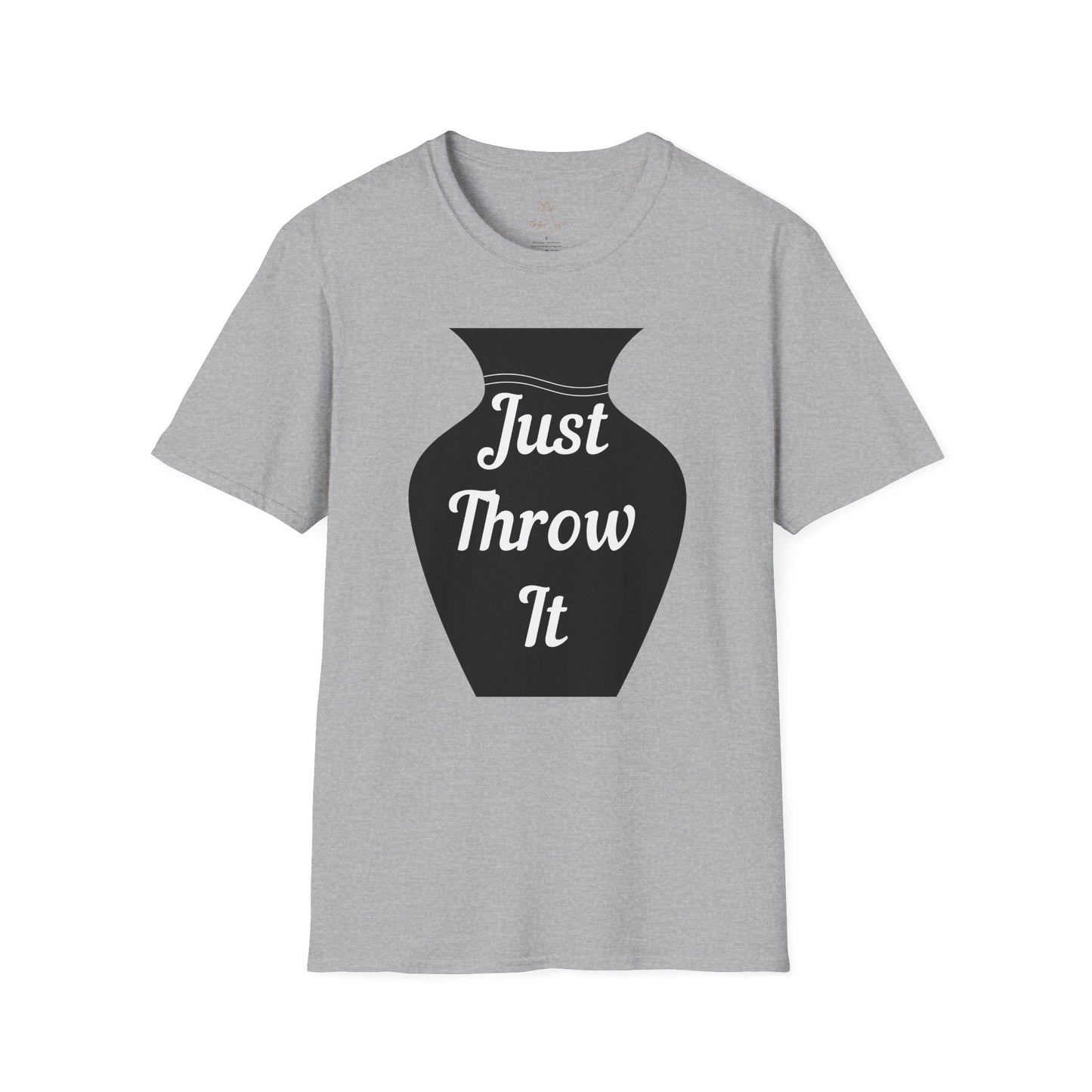 Just Throw It Unisex Softstyle T-Shirt