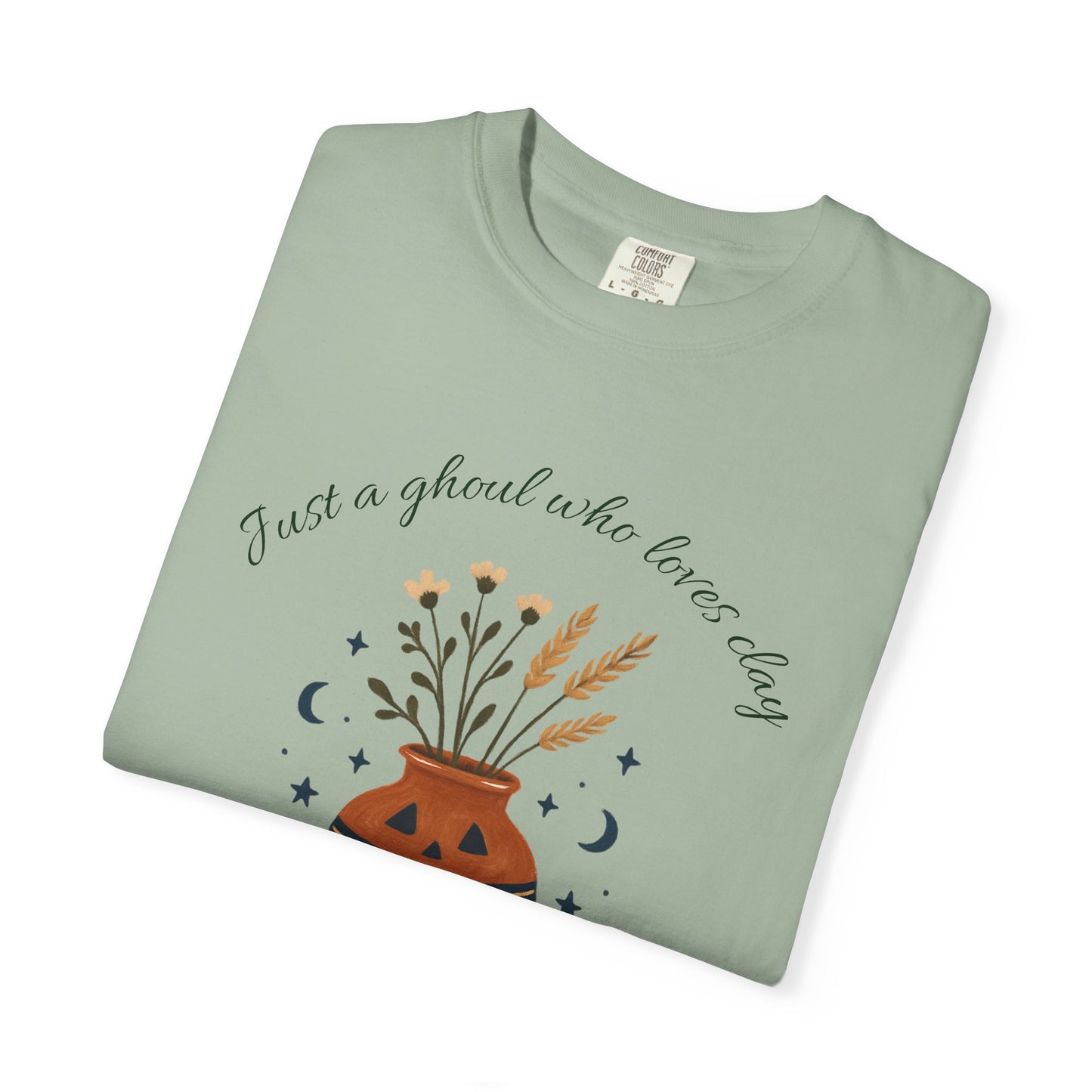 Pottery Halloween T-Shirt, Casual Gift, Free Spirit Style