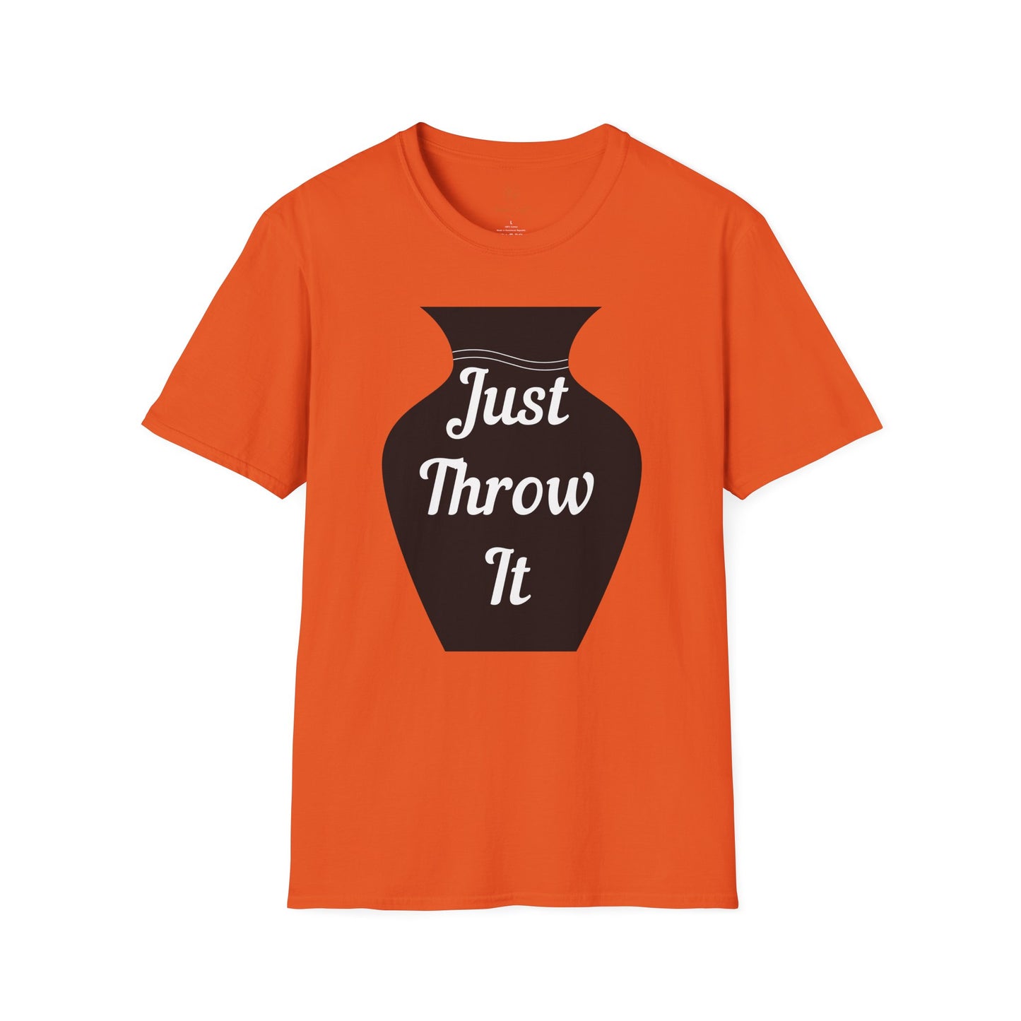Just Throw It Unisex Softstyle T-Shirt