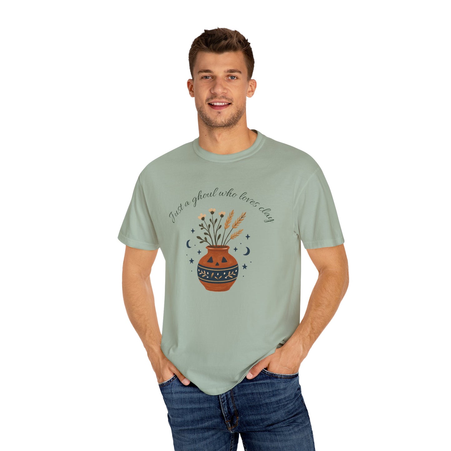 Pottery Halloween T-Shirt, Casual Gift, Free Spirit Style