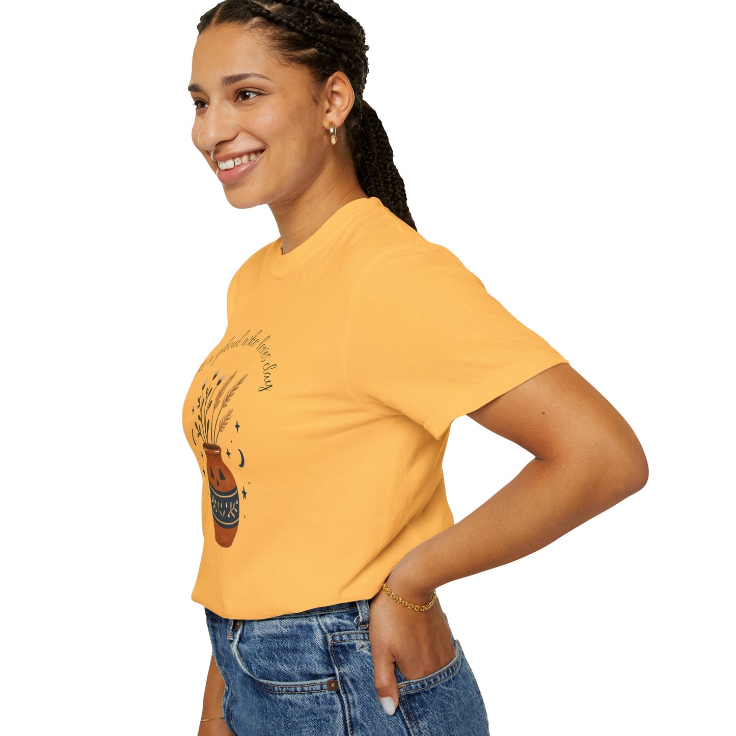 Pottery Halloween T-Shirt, Casual Gift, Free Spirit Style