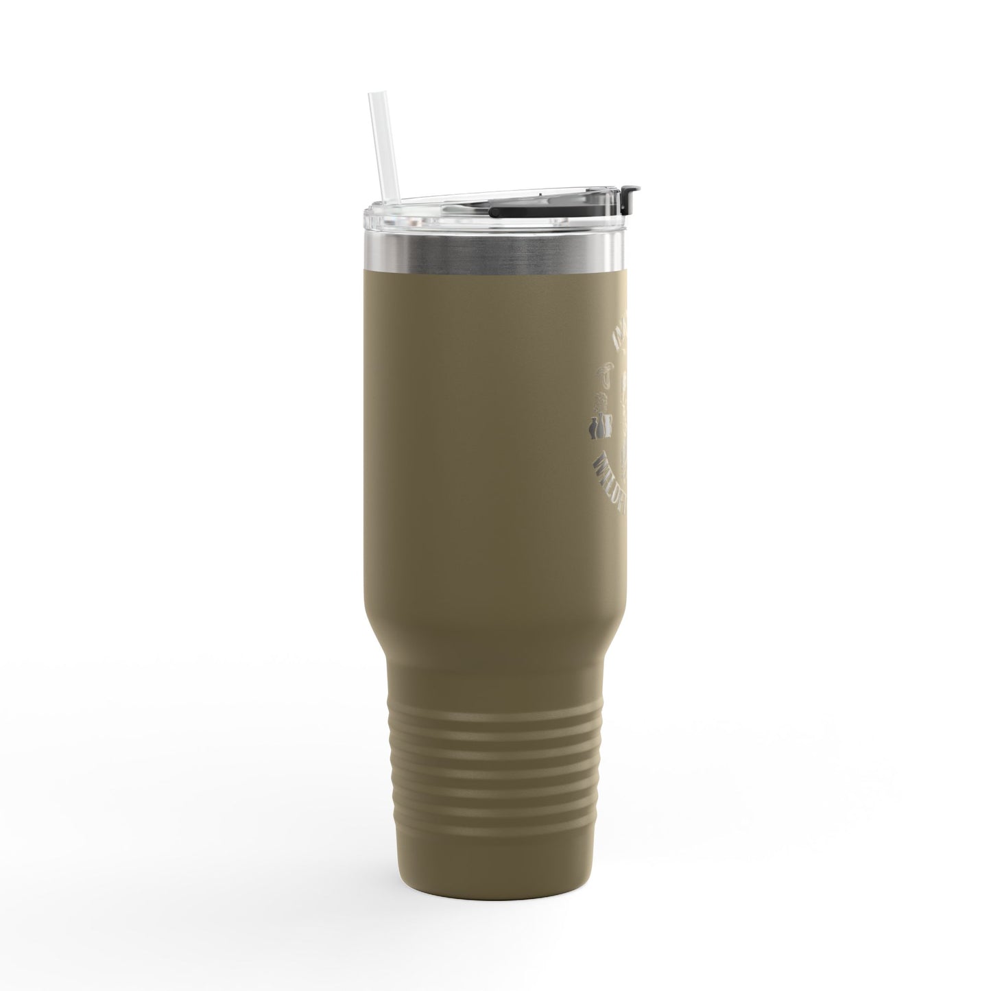 Wildflower Soul Insulated Travel Mug, 40oz - Perfect for Road Trips, Camping, Coffee Lovers, Gifts, Summer Adventures