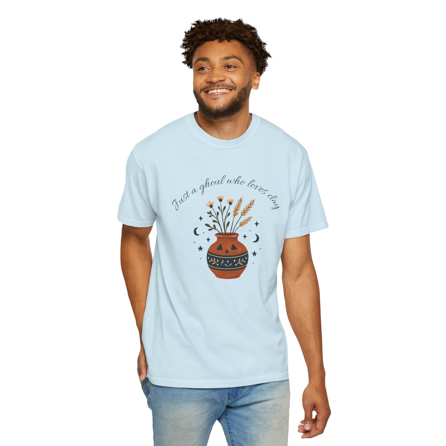 Pottery Halloween T-Shirt, Casual Gift, Free Spirit Style