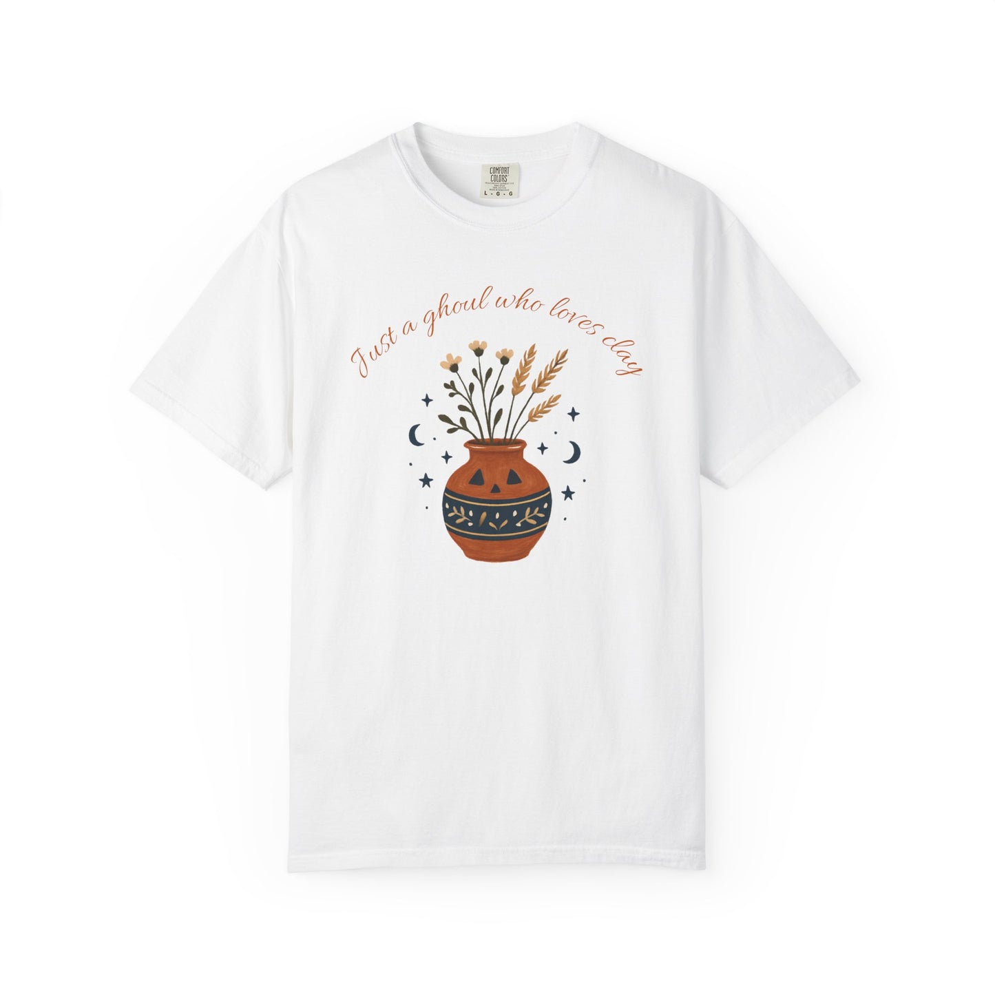 Pottery Halloween T-Shirt, Casual Gift, Free Spirit Style