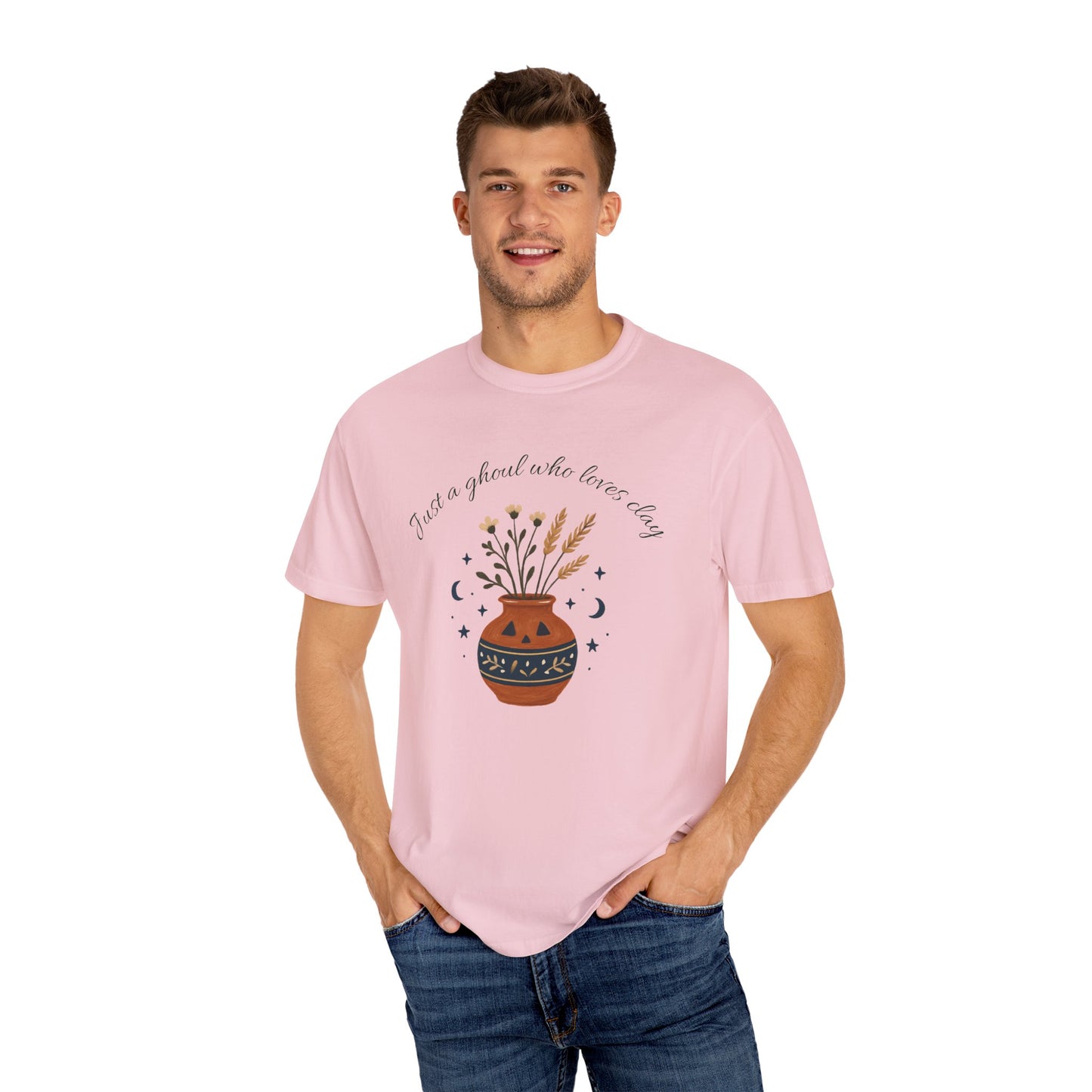 Pottery Halloween T-Shirt, Casual Gift, Free Spirit Style