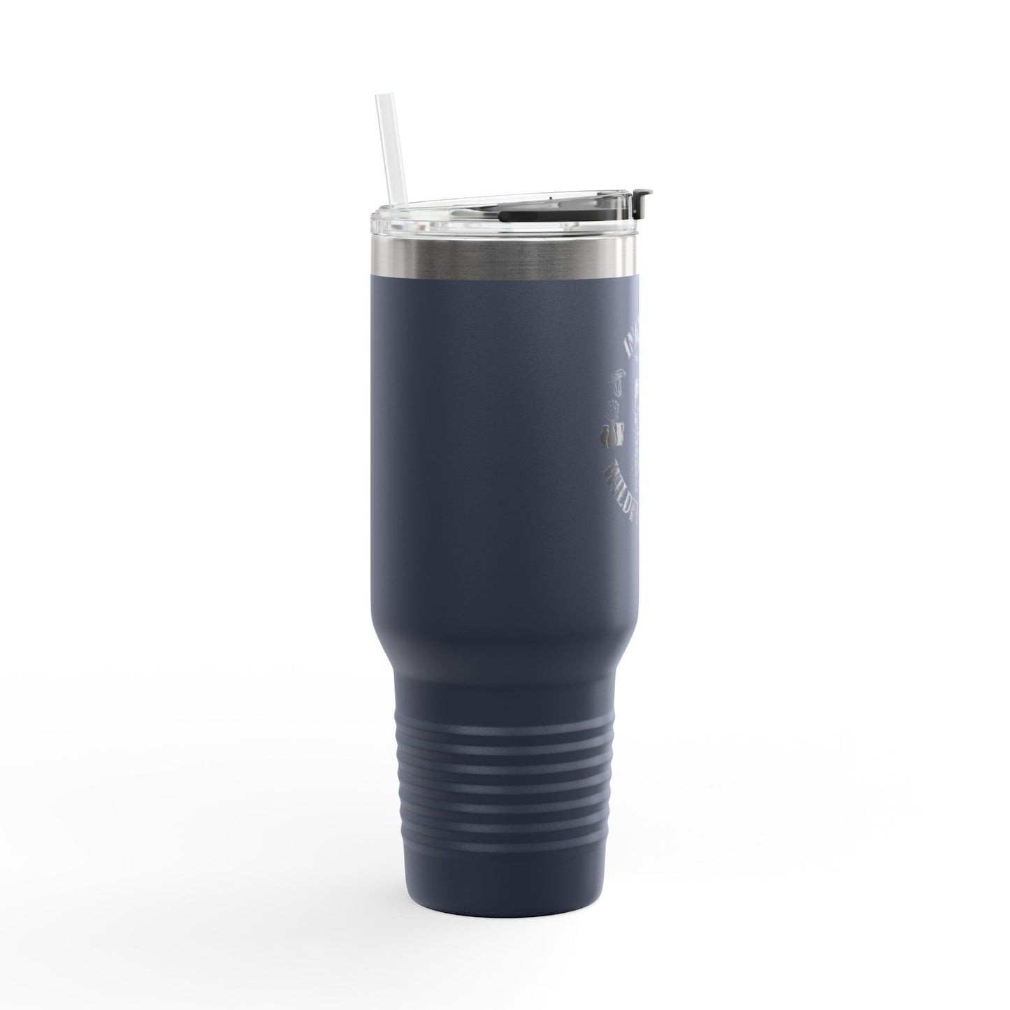 Wildflower Soul Insulated Travel Mug, 40oz - Perfect for Road Trips, Camping, Coffee Lovers, Gifts, Summer Adventures