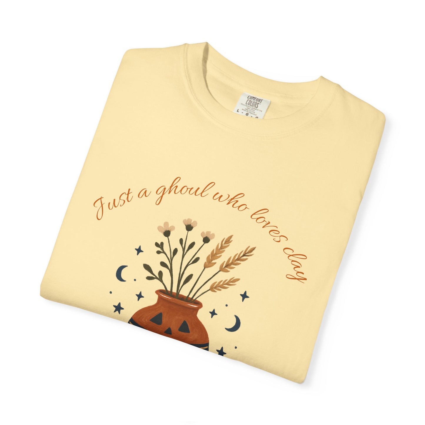 Pottery Halloween T-Shirt, Casual Gift, Free Spirit Style