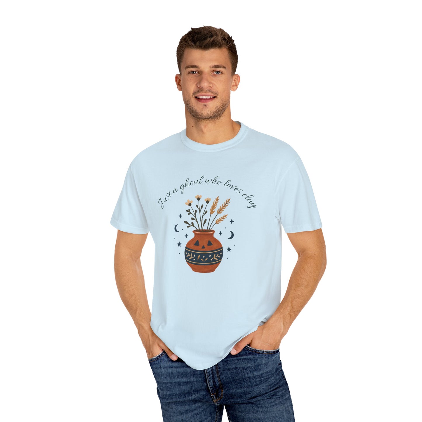Pottery Halloween T-Shirt, Casual Gift, Free Spirit Style