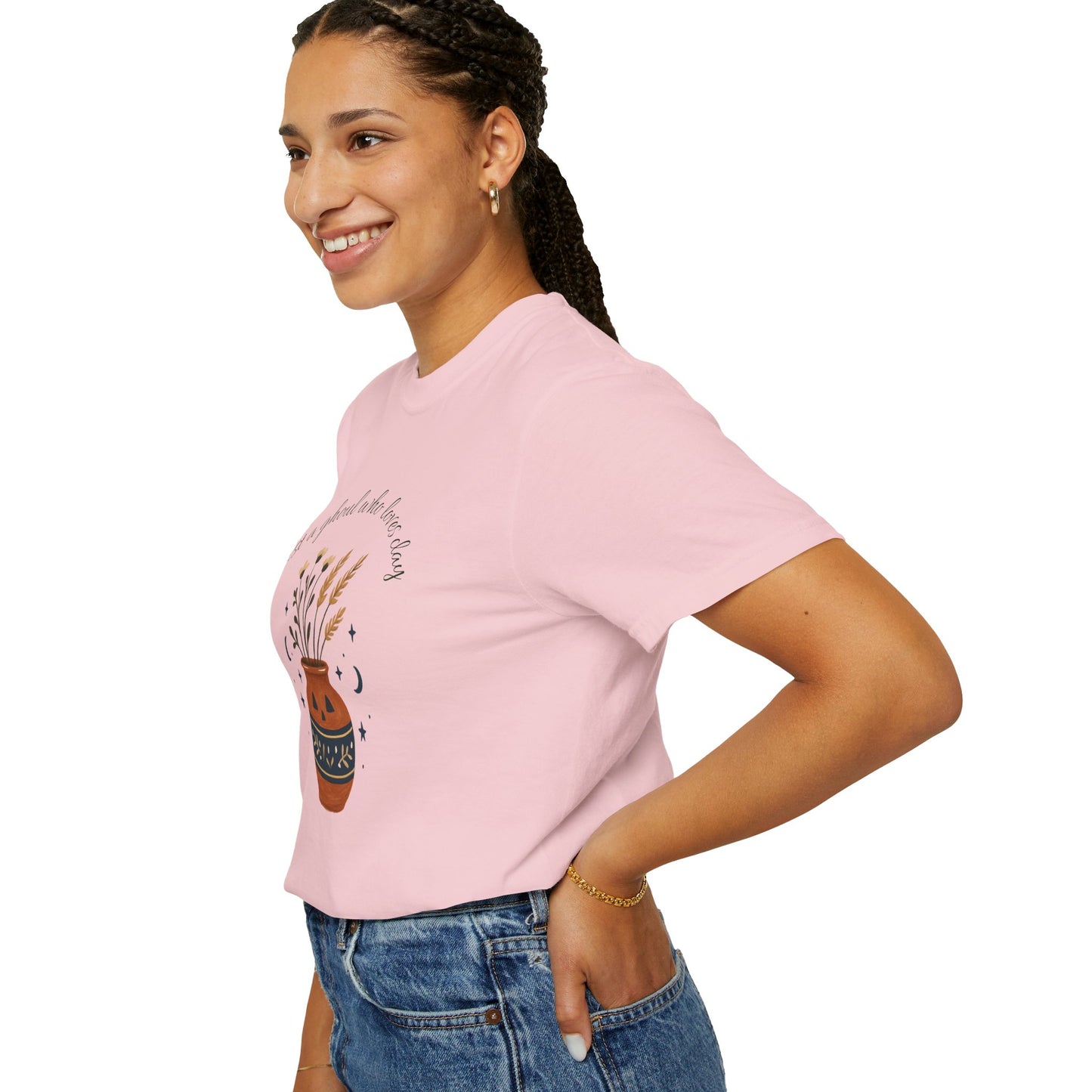 Pottery Halloween T-Shirt, Casual Gift, Free Spirit Style