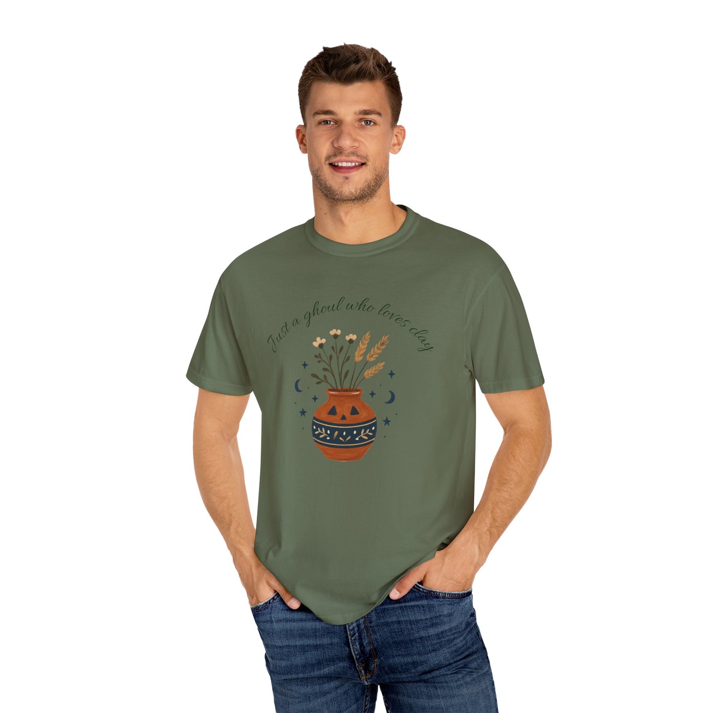 Pottery Halloween T-Shirt, Casual Gift, Free Spirit Style