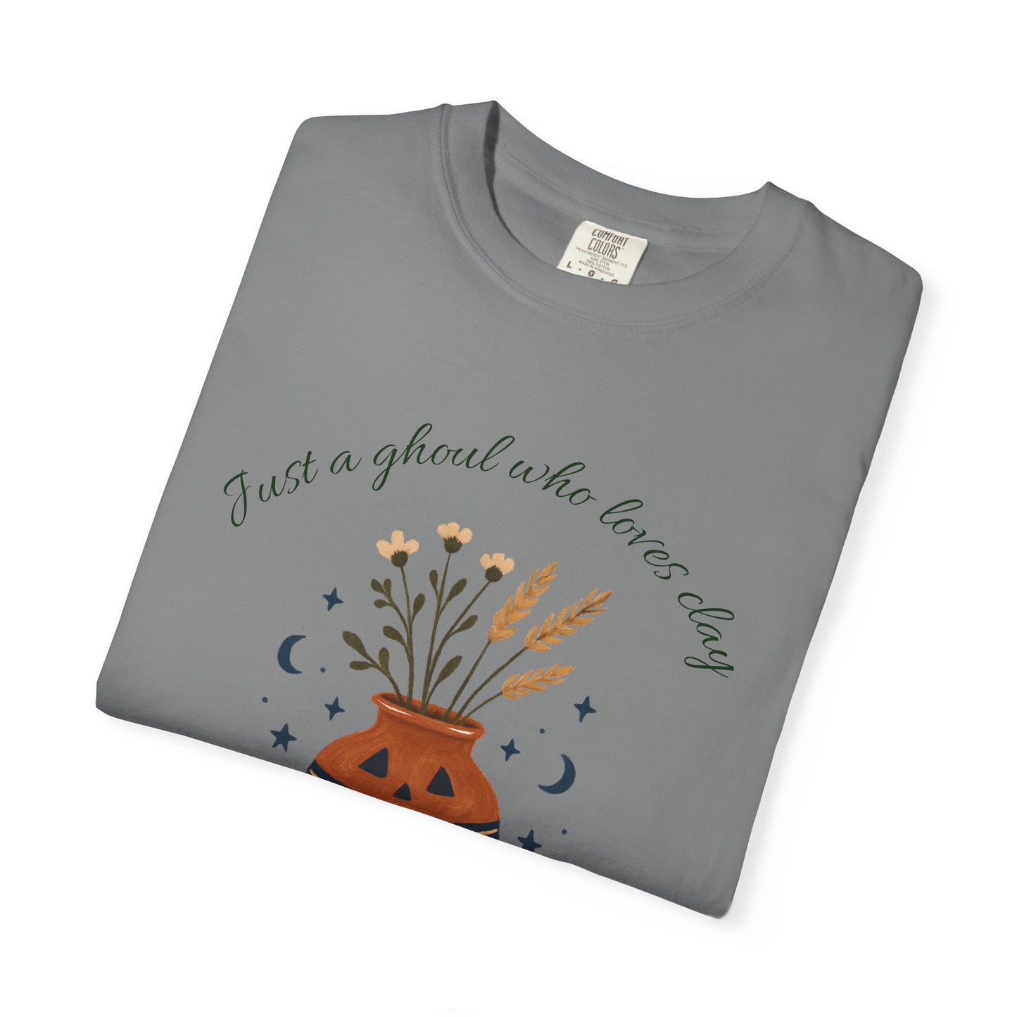 Pottery Halloween T-Shirt, Casual Gift, Free Spirit Style