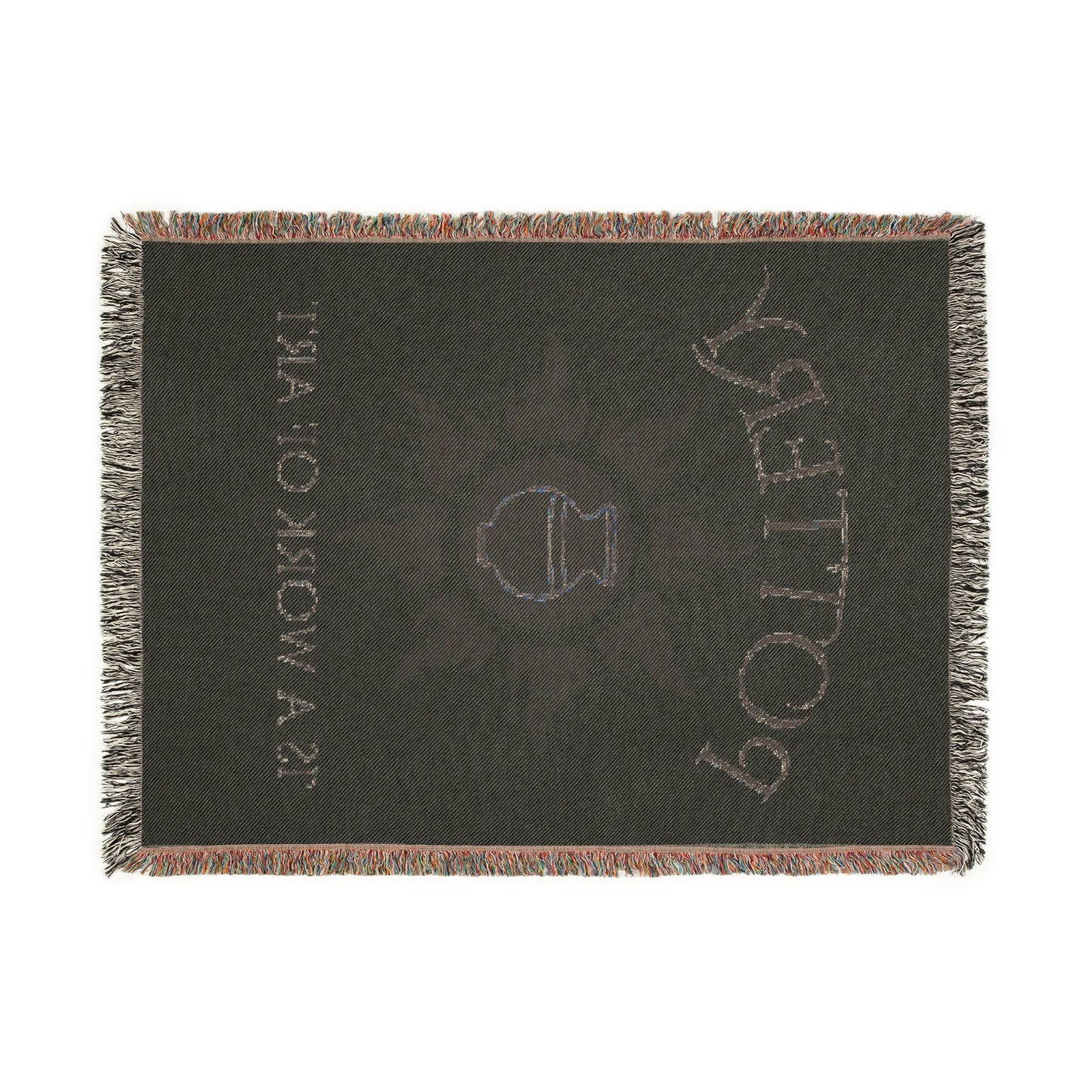 Pottery is a Work of Art Woven Blanket - Cozy Home Decor, Gift for Pottery Lovers, Artistic Throw for Couch, unique wall art