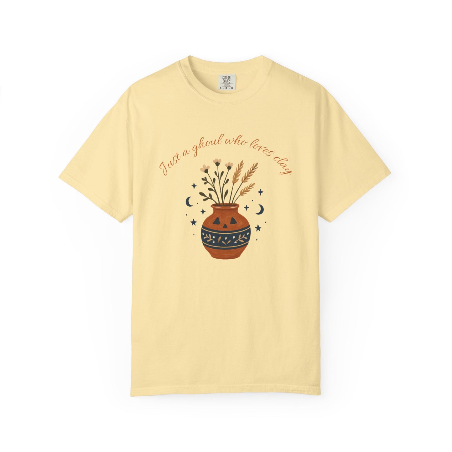 Pottery Halloween T-Shirt, Casual Gift, Free Spirit Style