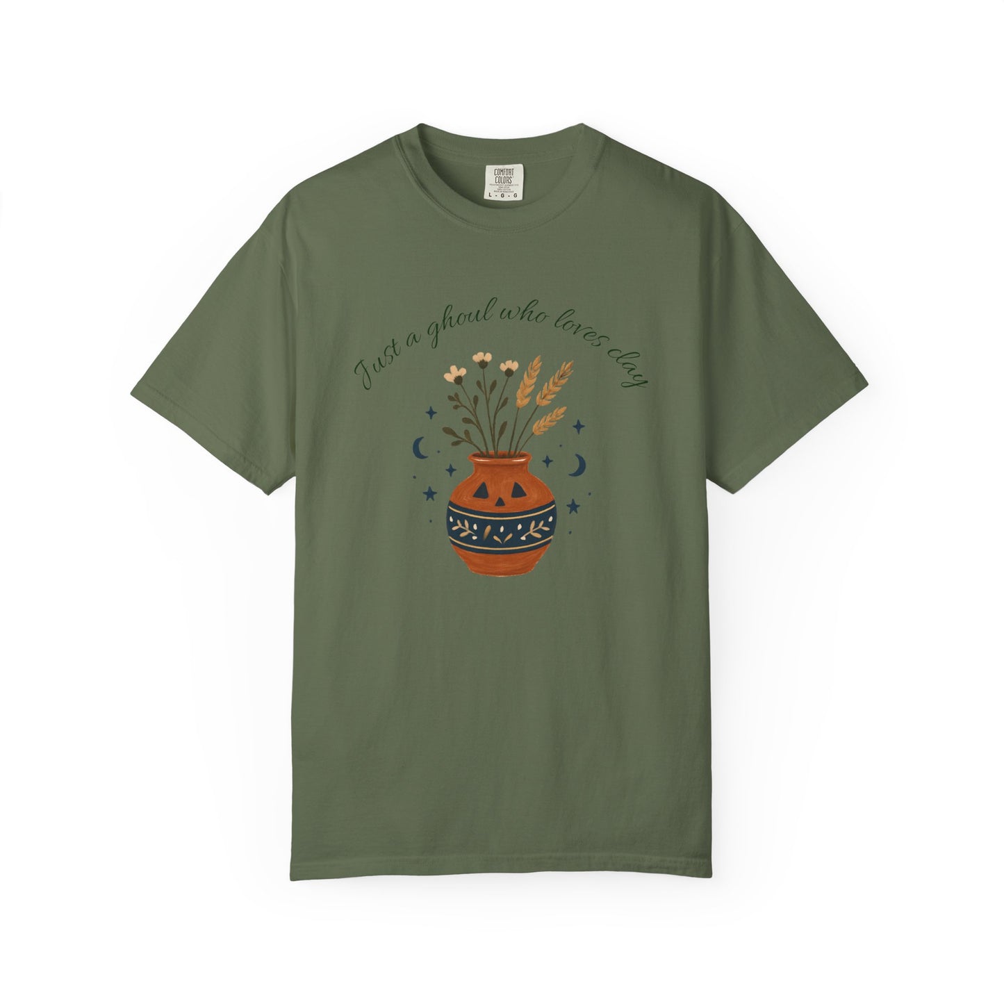 Pottery Halloween T-Shirt, Casual Gift, Free Spirit Style