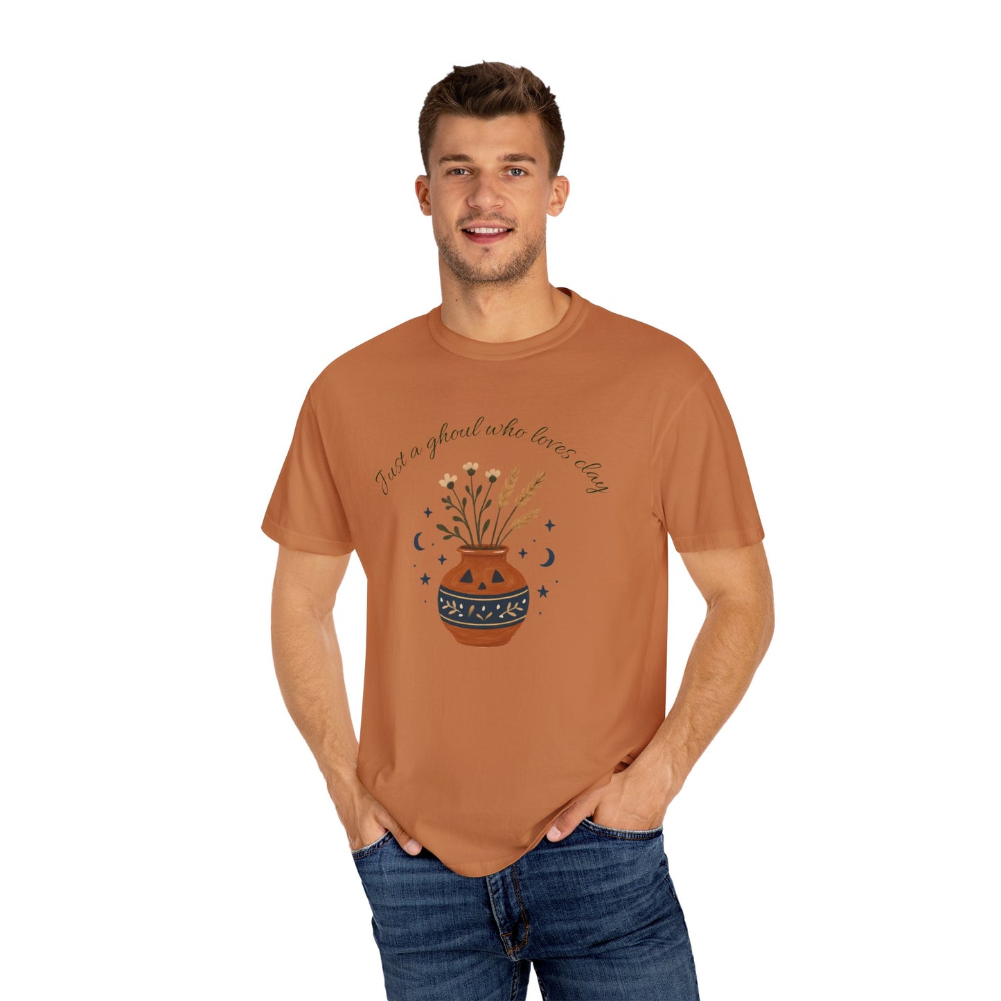 Pottery Halloween T-Shirt, Casual Gift, Free Spirit Style