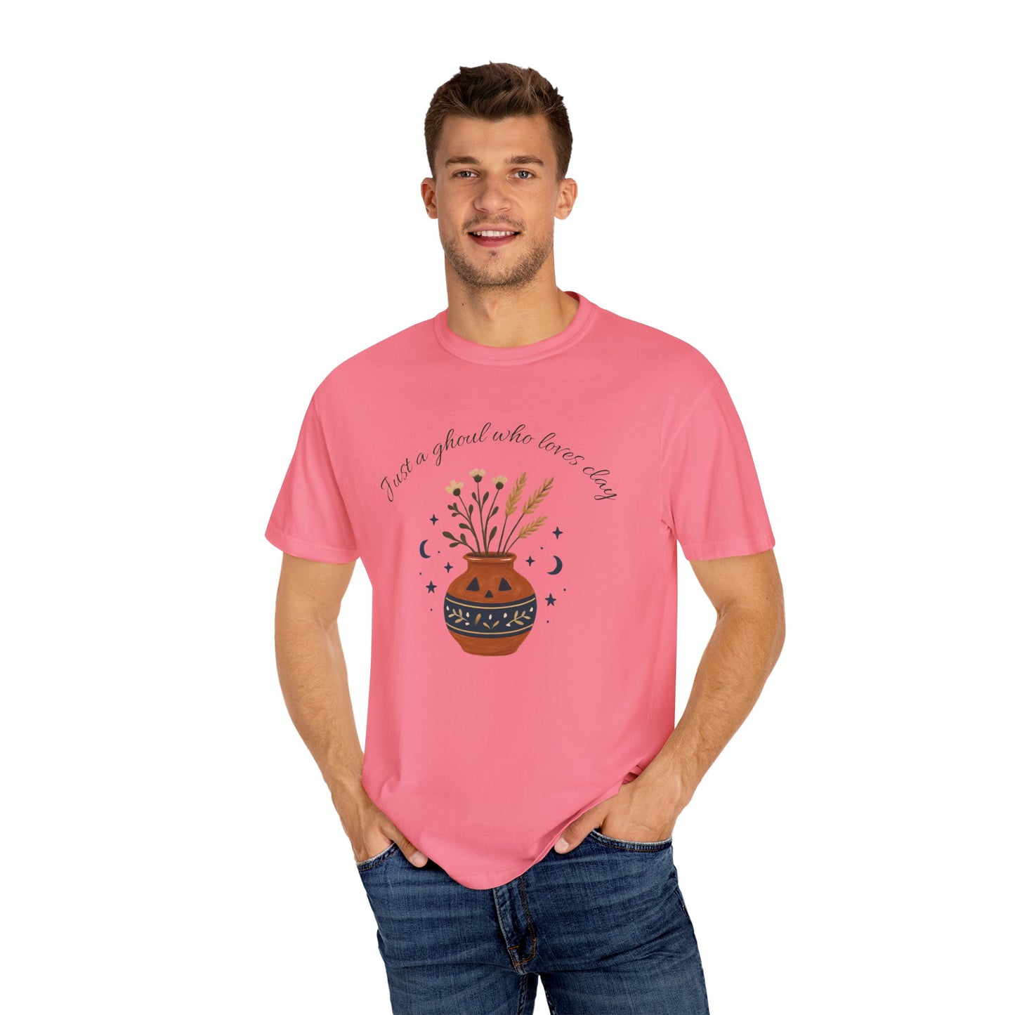 Pottery Halloween T-Shirt, Casual Gift, Free Spirit Style