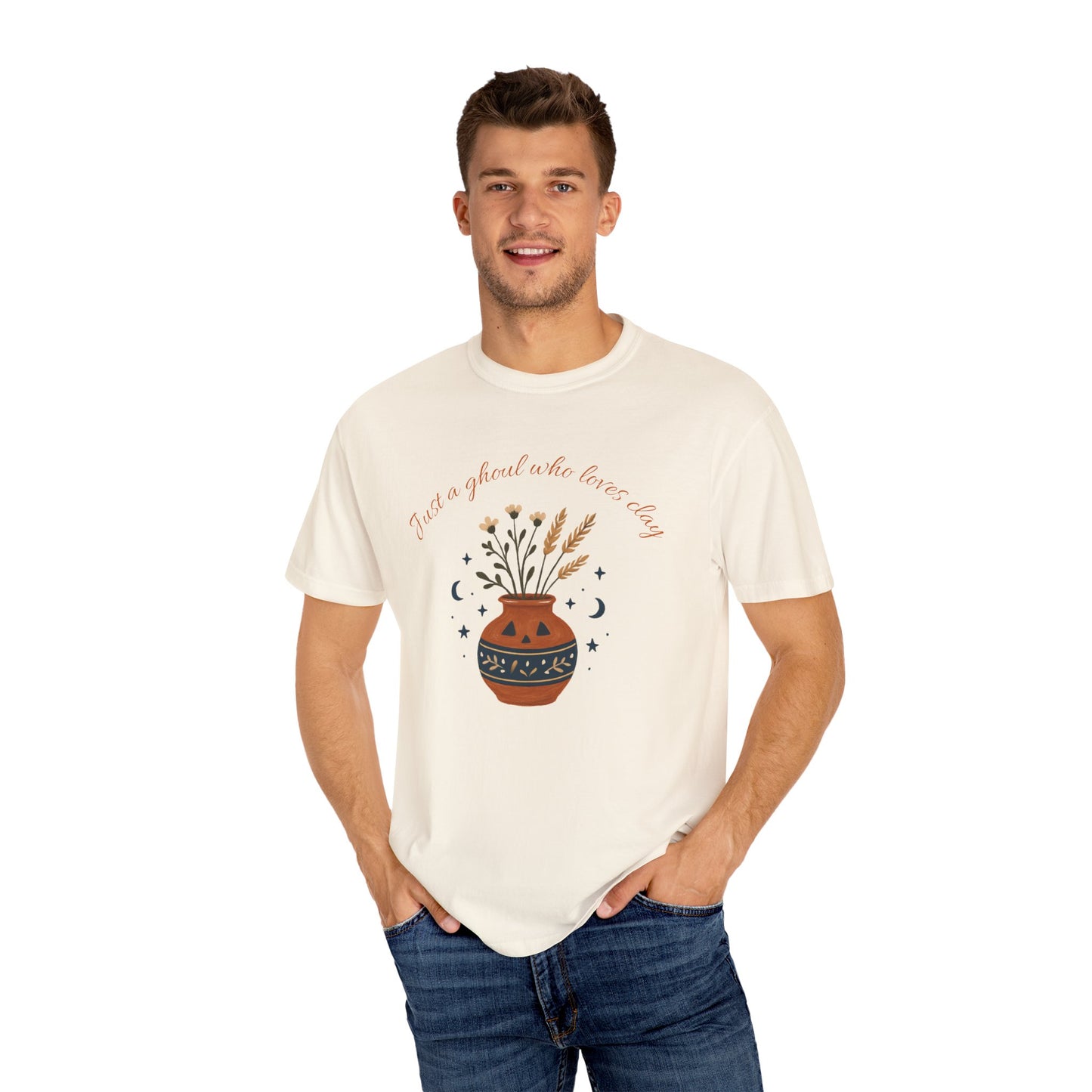 Pottery Halloween T-Shirt, Casual Gift, Free Spirit Style