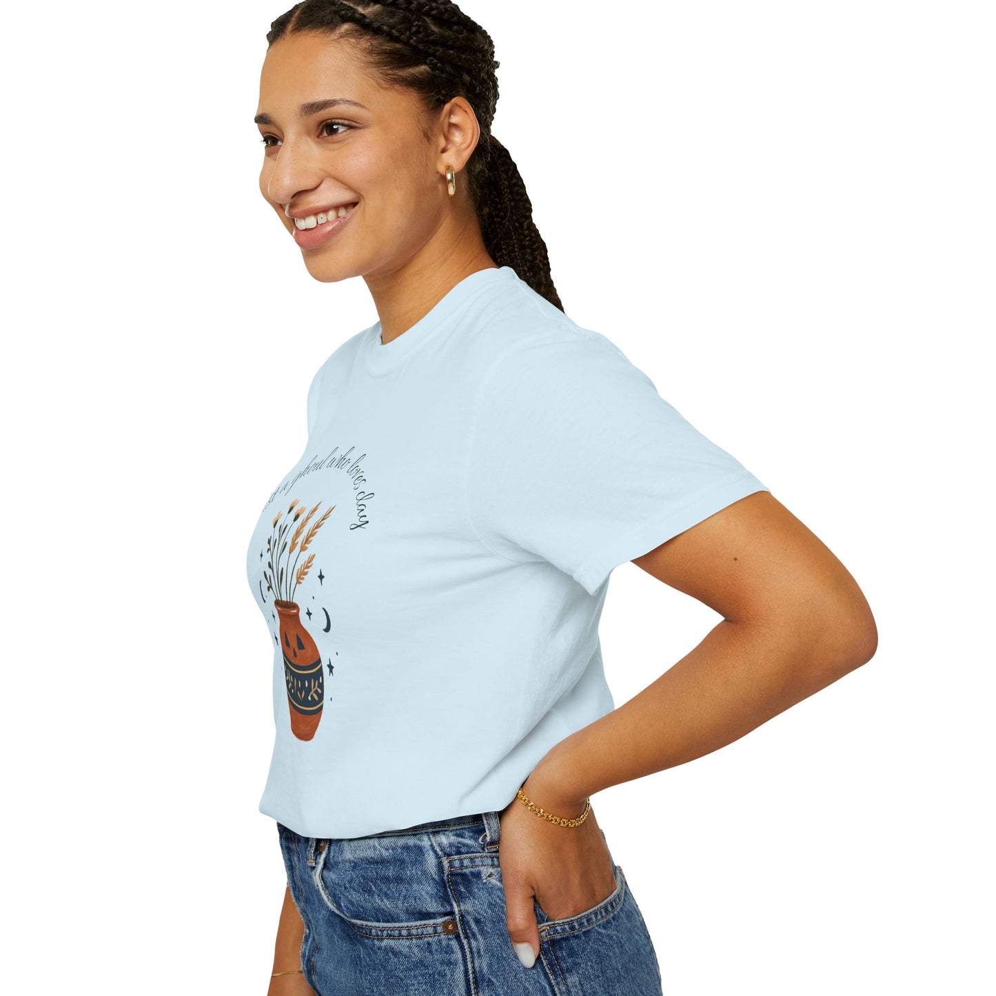 Pottery Halloween T-Shirt, Casual Gift, Free Spirit Style