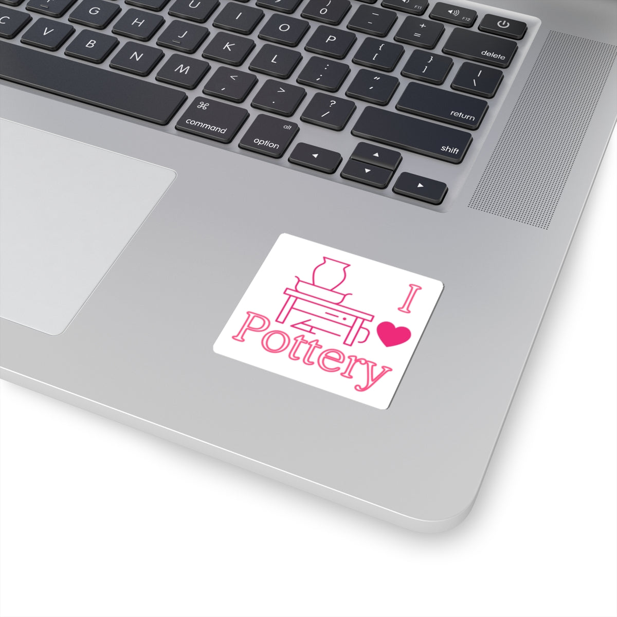 I ❤️ Pottery Sticker - Perfect for Pottery Lovers & Handmade Enthusiasts