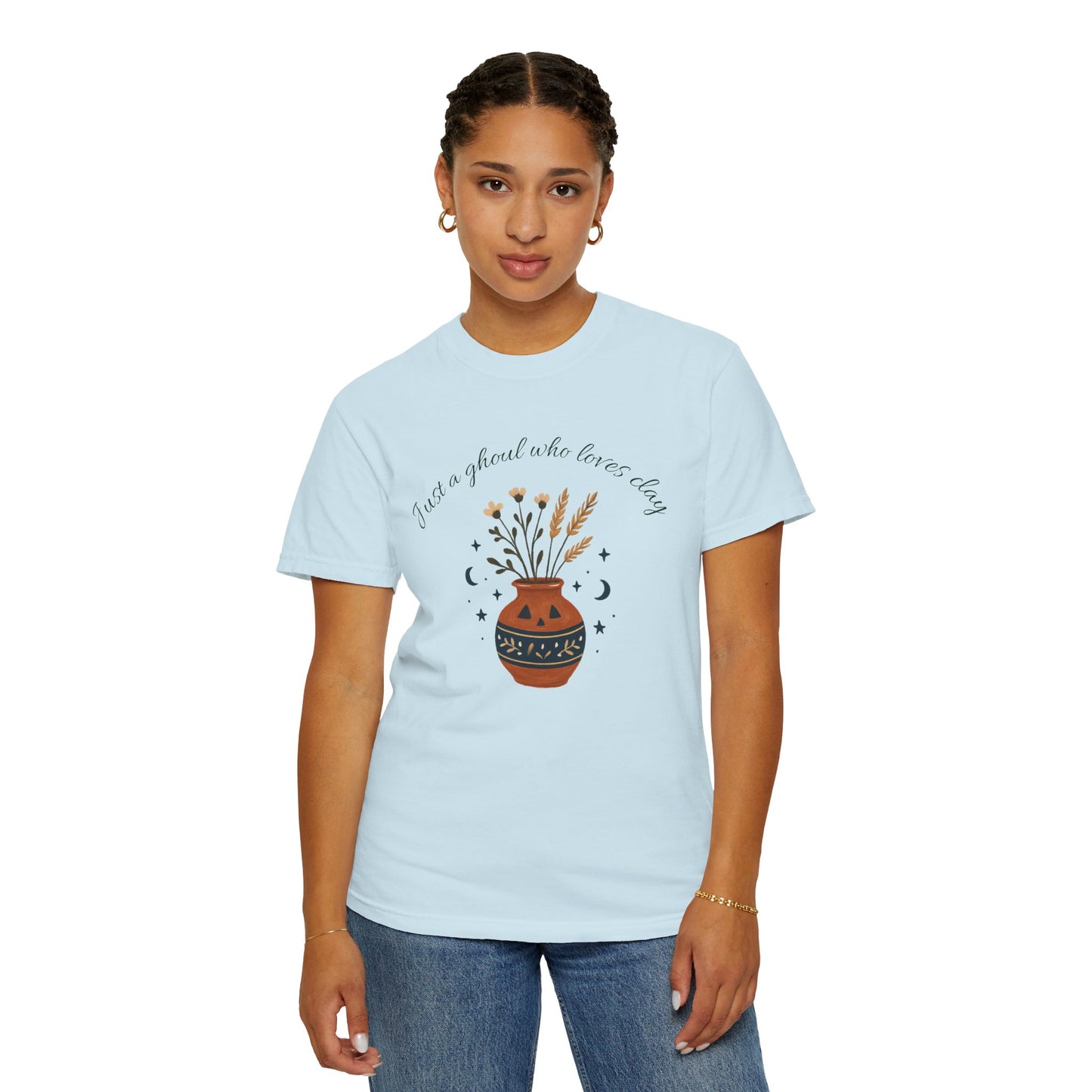 Pottery Halloween T-Shirt, Casual Gift, Free Spirit Style
