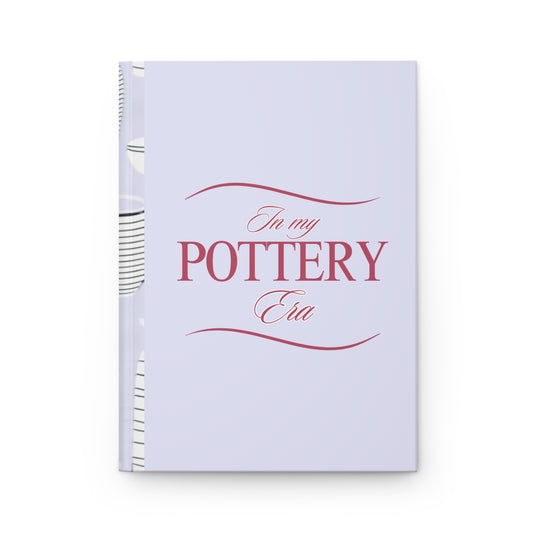 Pottery-Inspired Hardcover Journal, Unique Writing Notebook for Artists, Gift for Pottery Lovers, Journaling, Glaze Journal