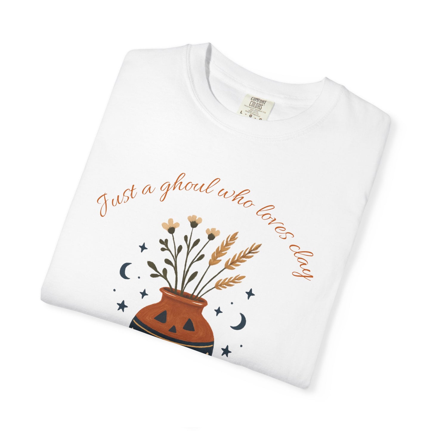 Pottery Halloween T-Shirt, Casual Gift, Free Spirit Style