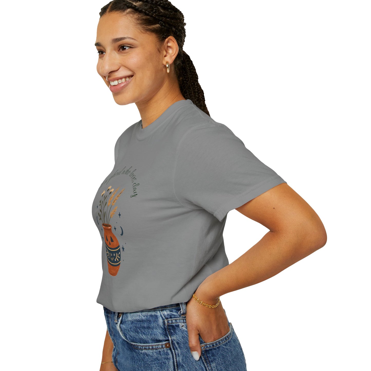 Pottery Halloween T-Shirt, Casual Gift, Free Spirit Style