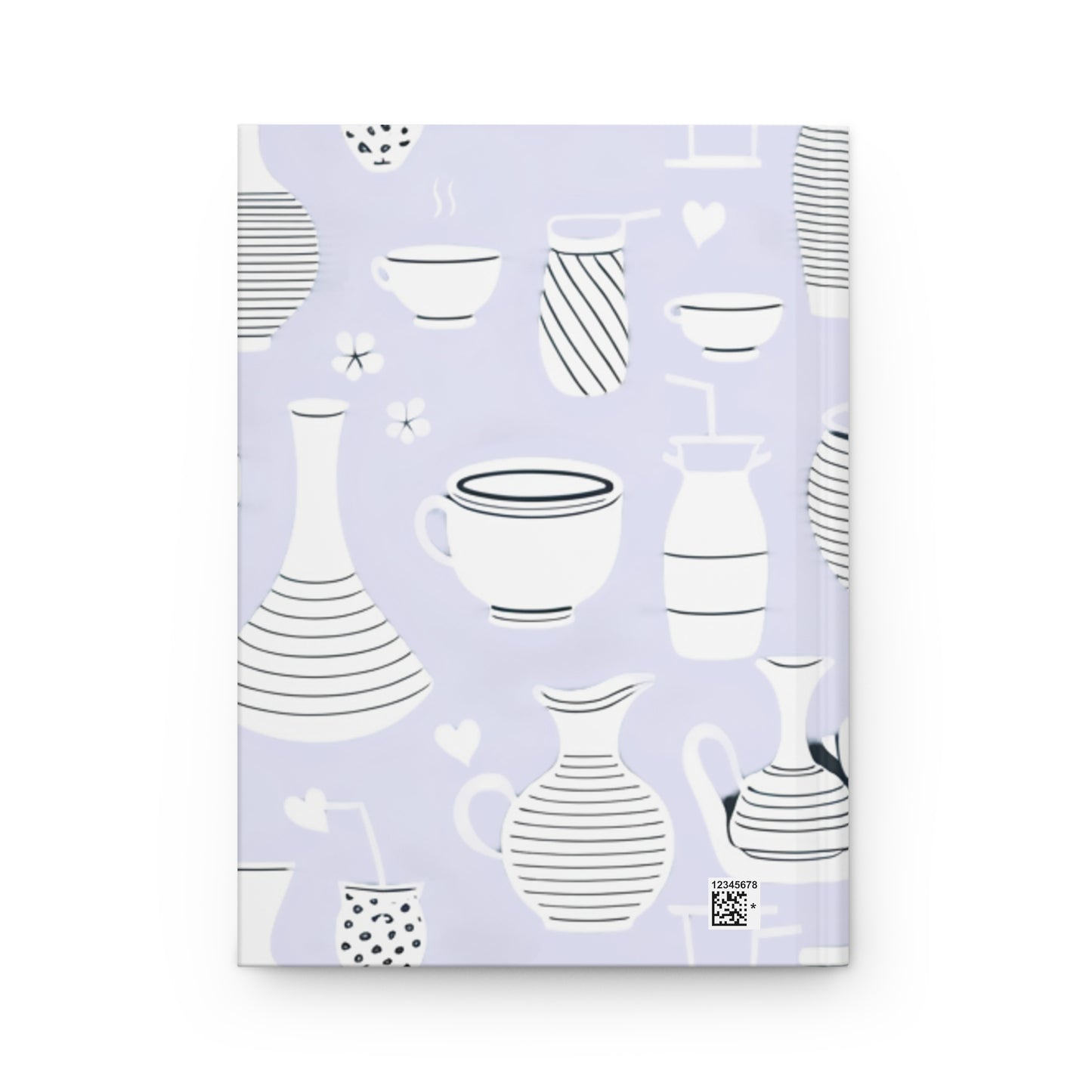 Pottery-Inspired Hardcover Journal, Unique Writing Notebook for Artists, Gift for Pottery Lovers, Journaling, Glaze Journal